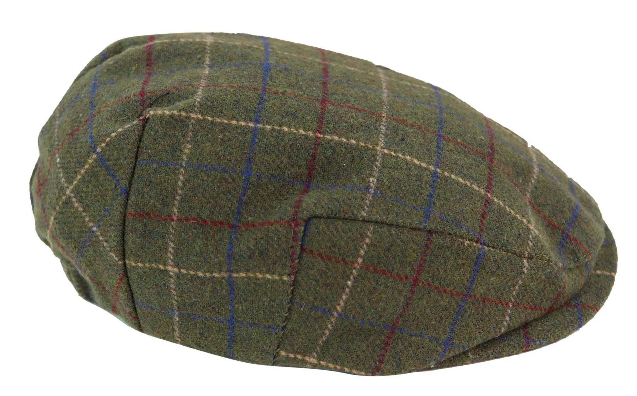 Kids Grandad Flat Cap Tweed Herringbone