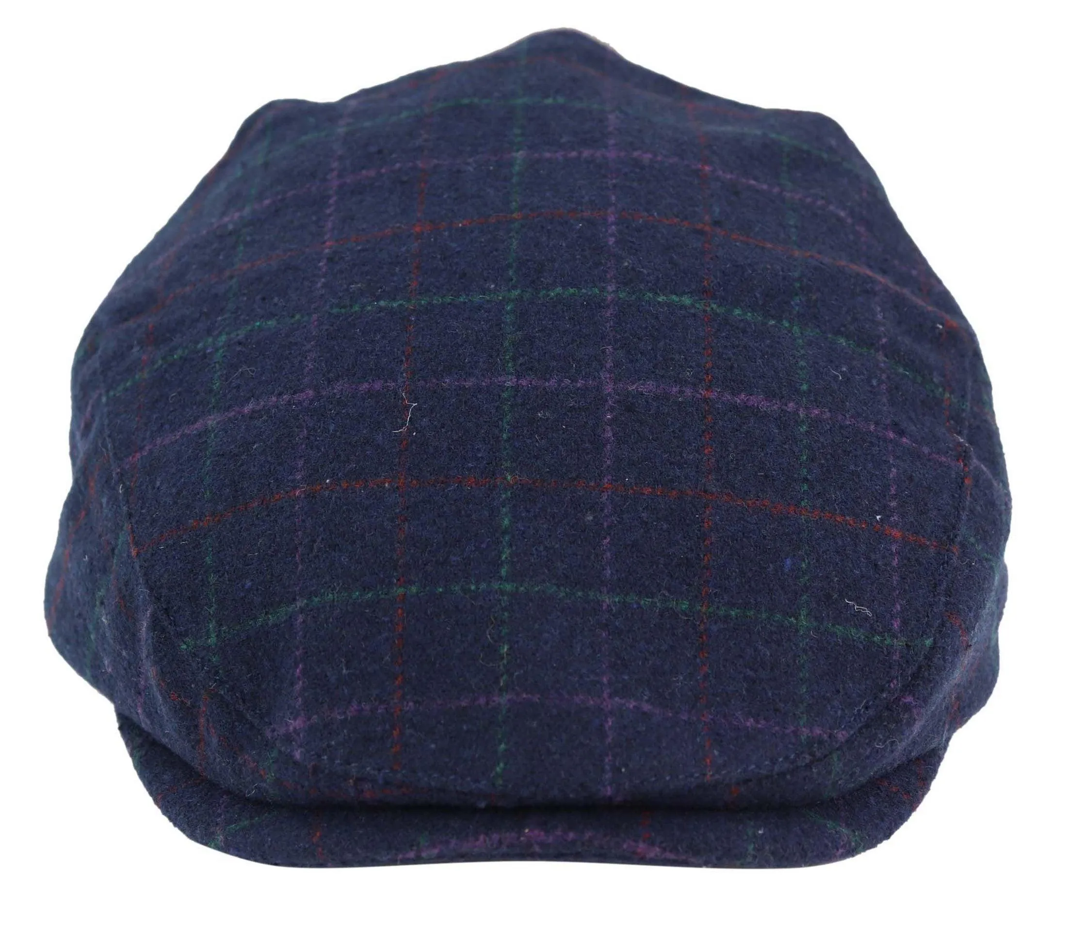 Kids Grandad Flat Cap Tweed Herringbone