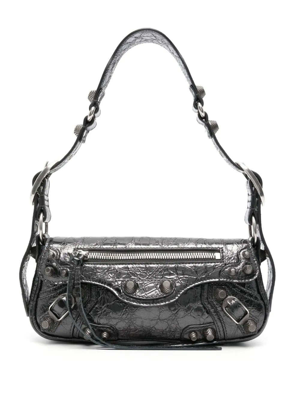 LE CAGOLE SLING XS LEATHER HANDBAG