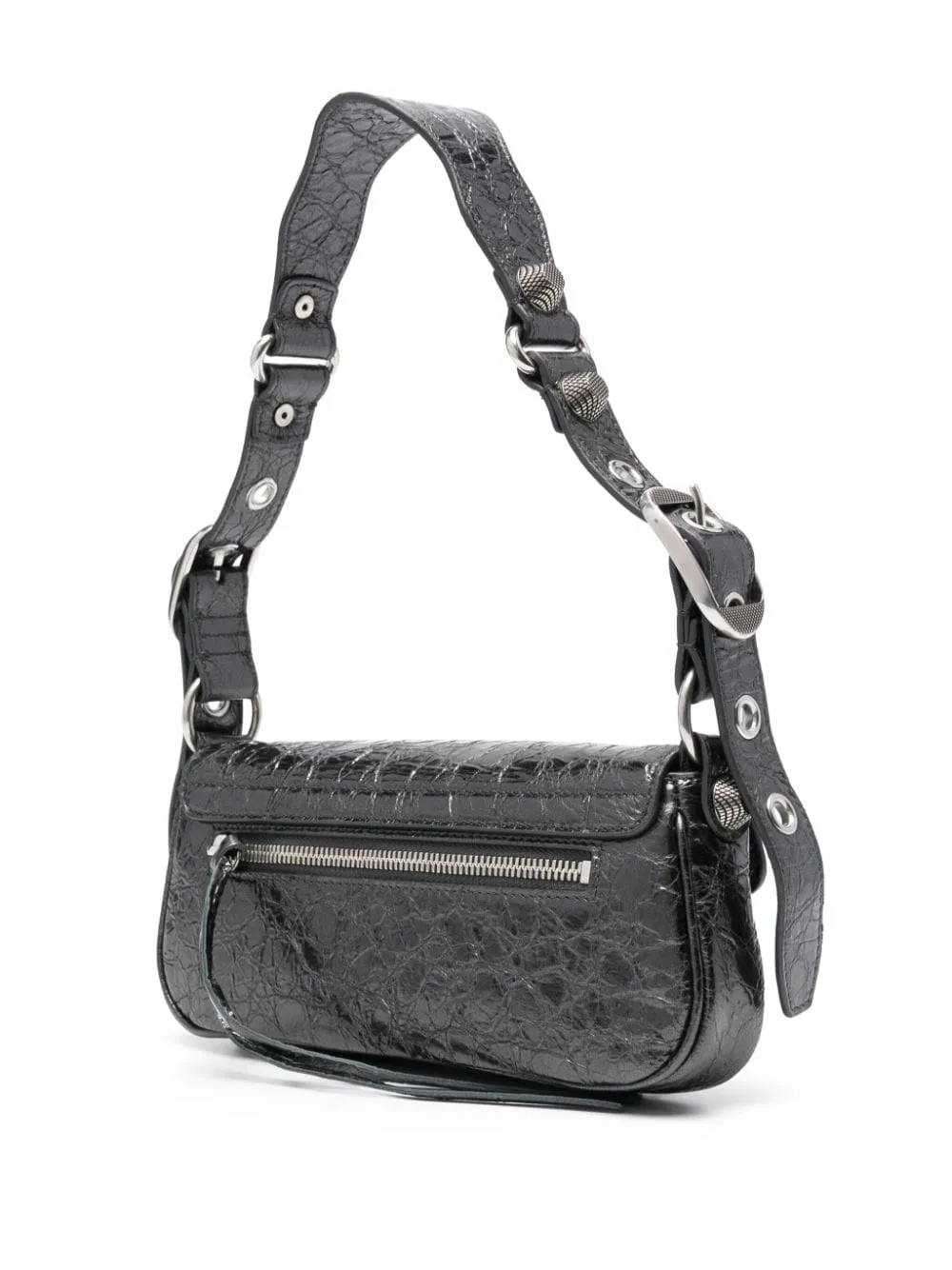 LE CAGOLE SLING XS LEATHER HANDBAG