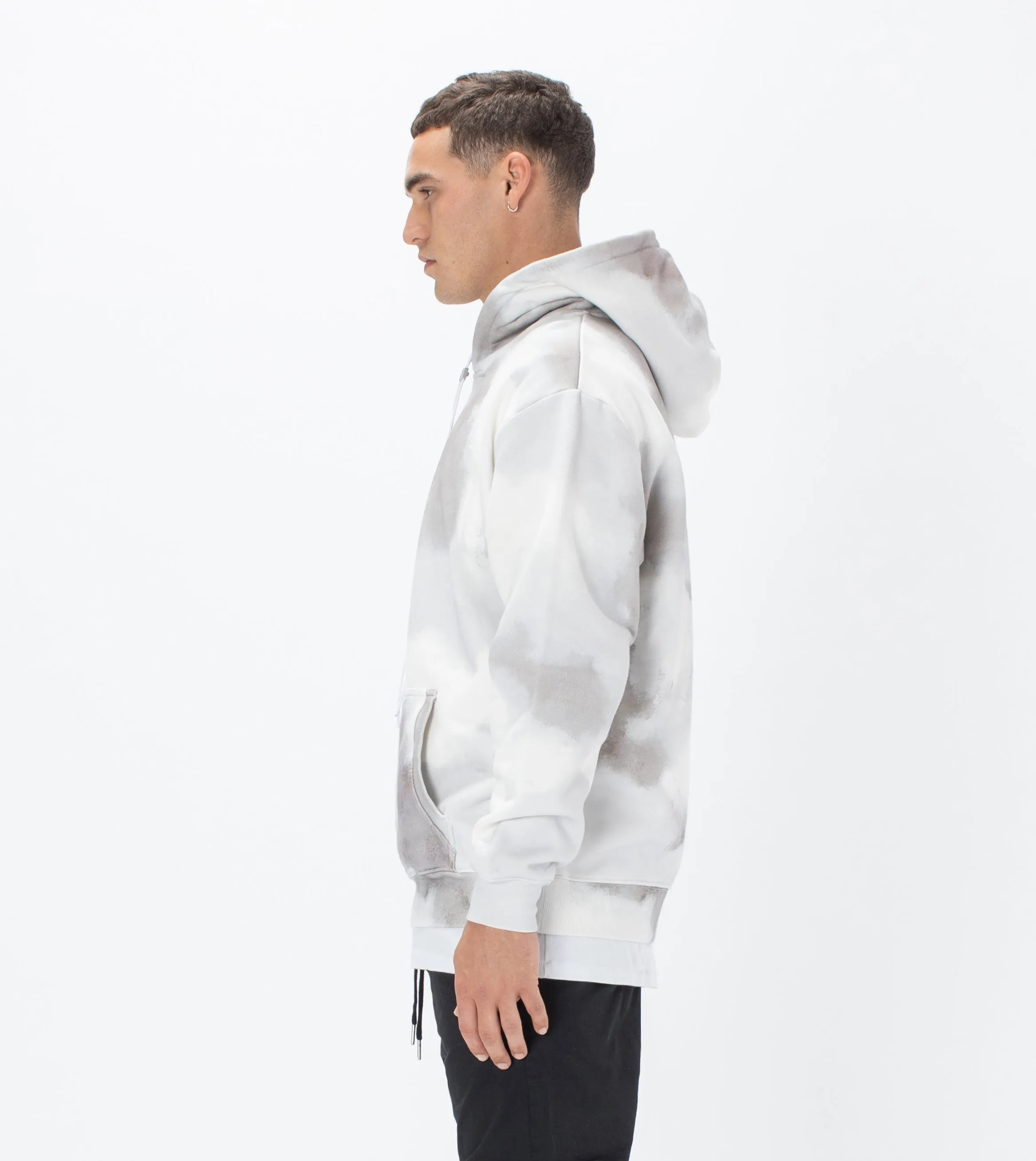 Lowgo Hood Sweat White Camo