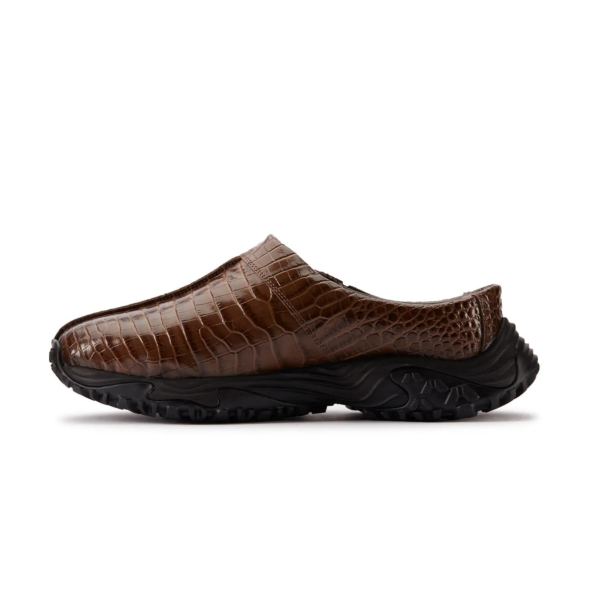   Martine rose CUR Clog 1 'Brown Croc Leather'