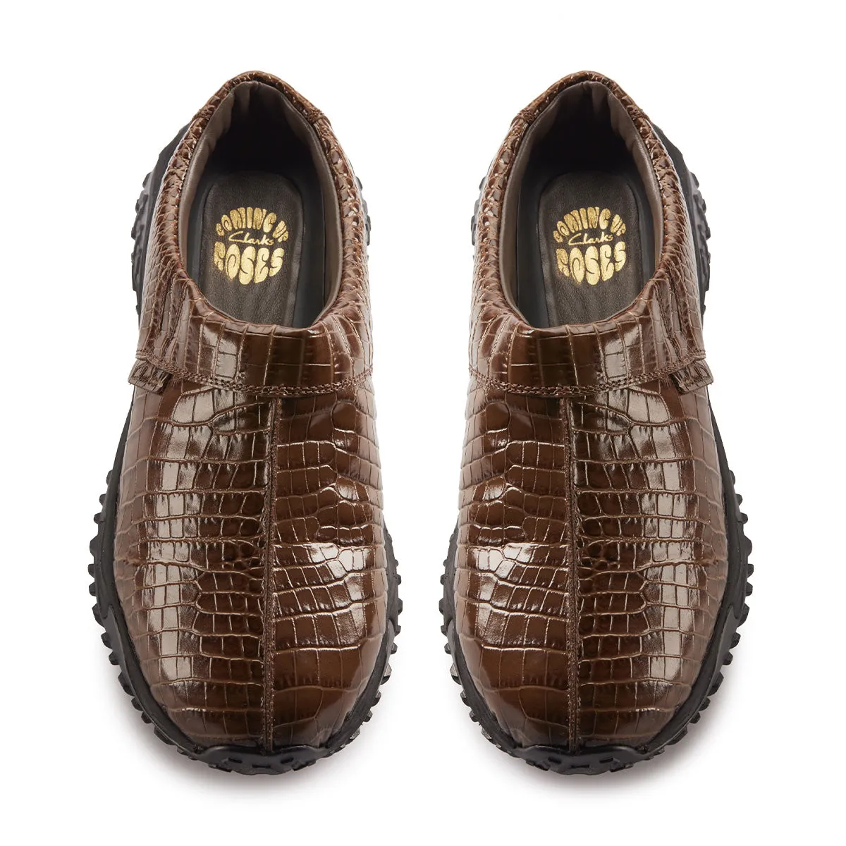   Martine rose CUR Clog 1 'Brown Croc Leather'