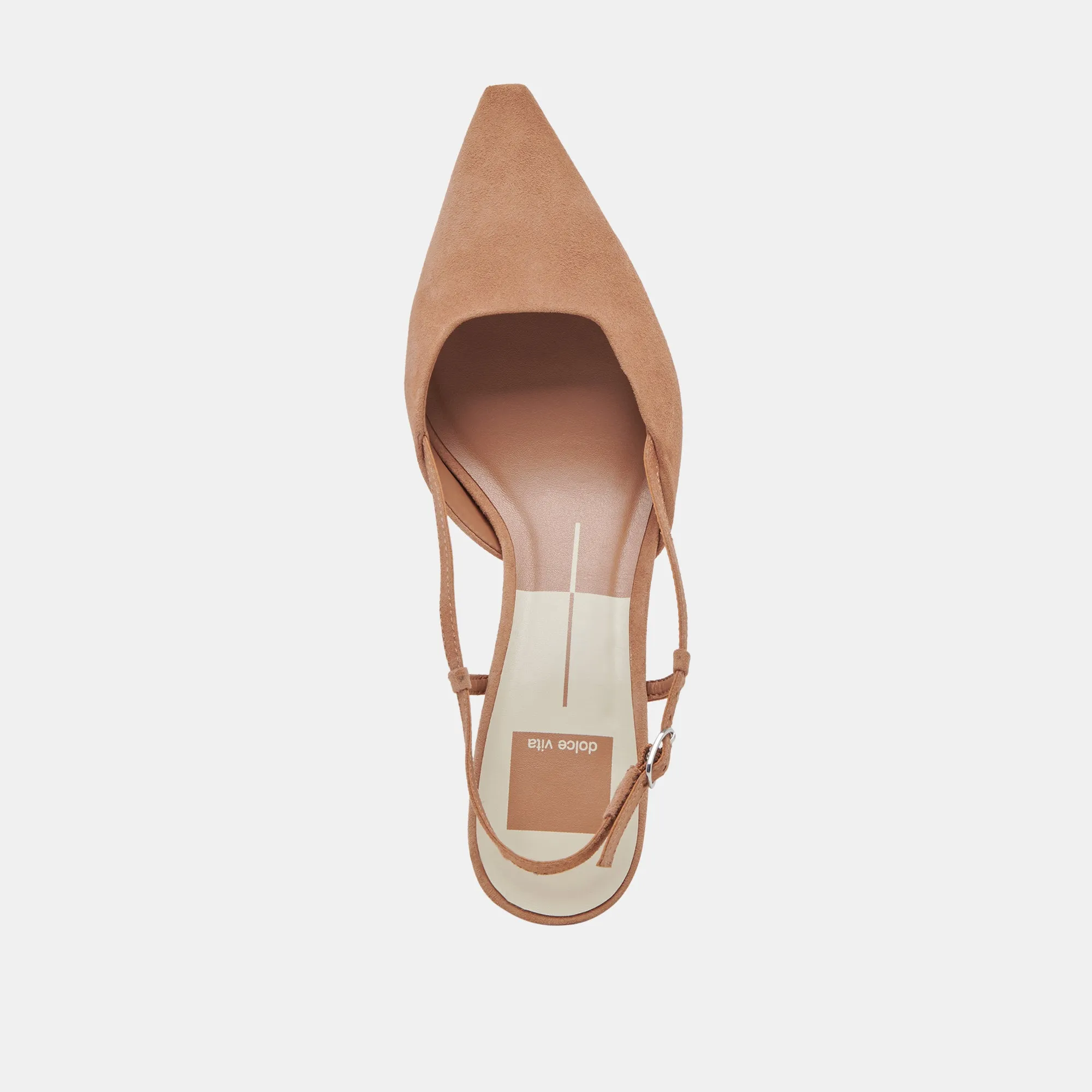 ODELA HEELS TOFFEE SUEDE