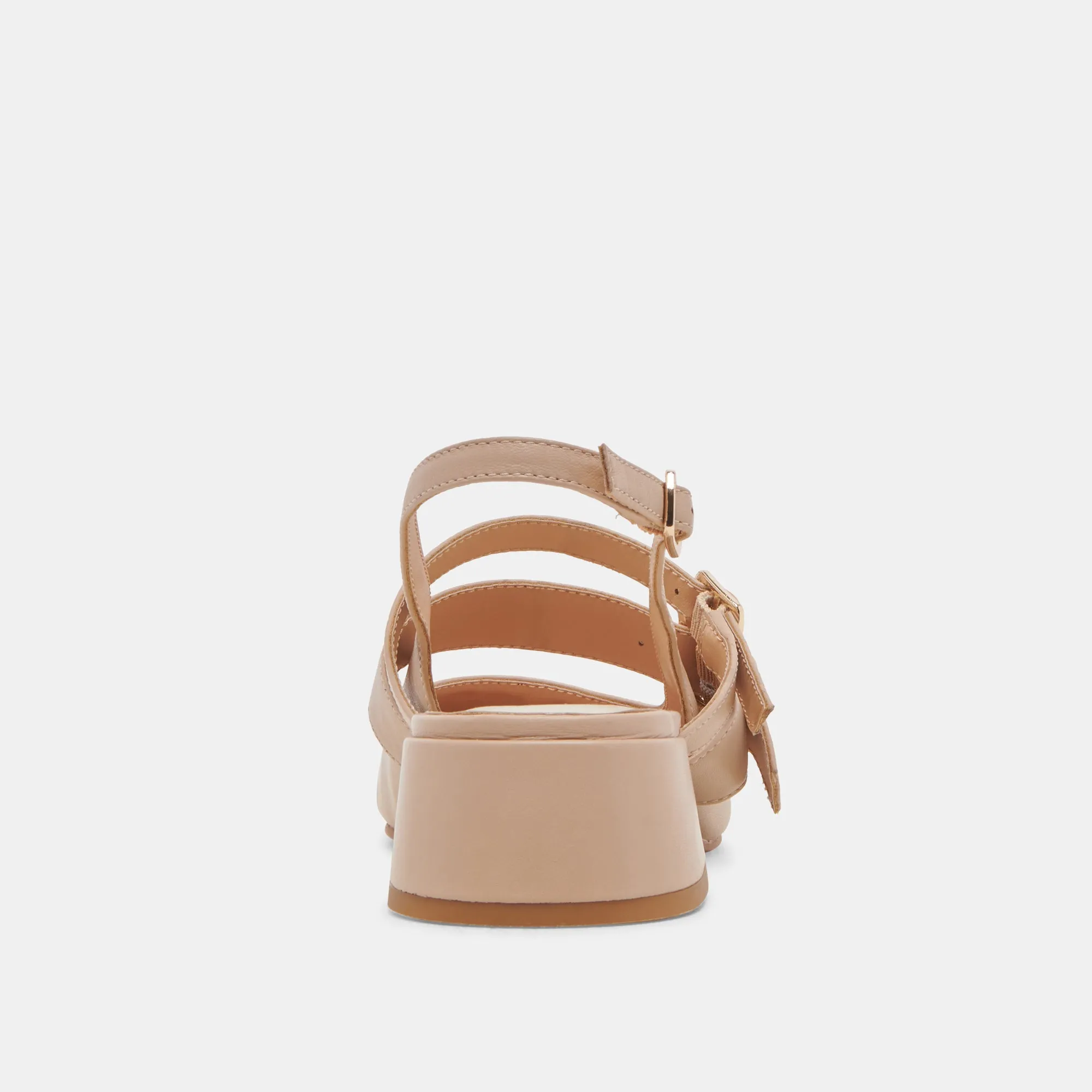 PATZY HEELS NUDE MULTI LEATHER