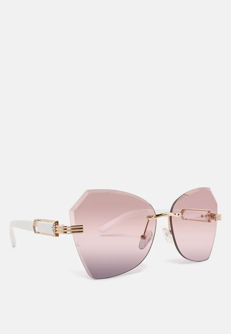 Punk Ombre Butterfly Sunglasses