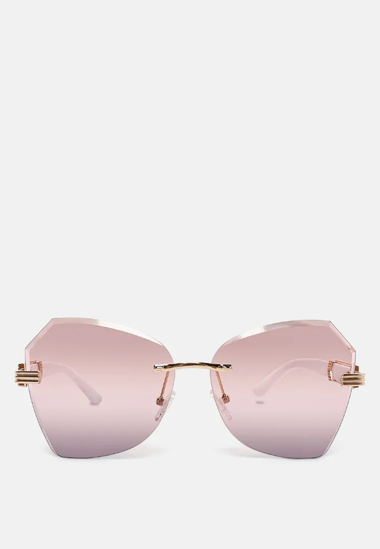 Punk Ombre Butterfly Sunglasses