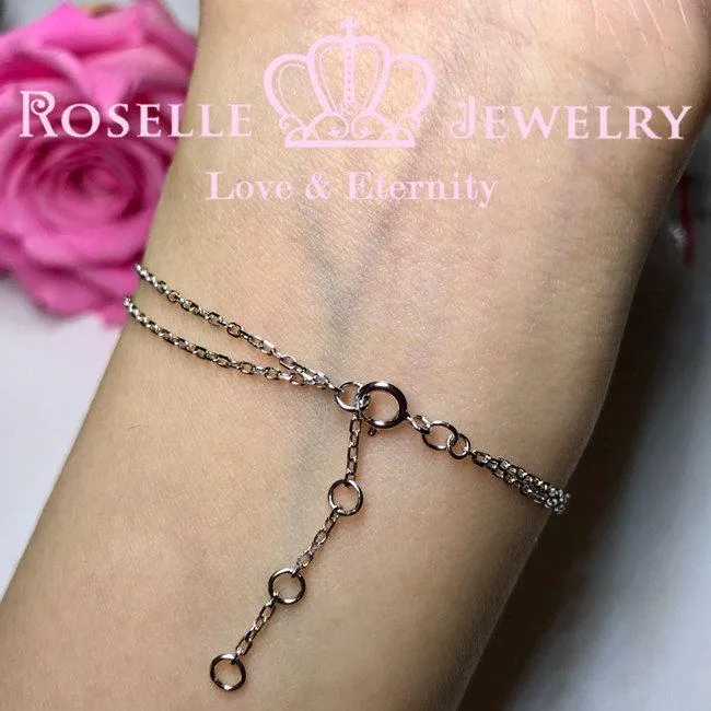 Solitaire Chain Bracelet - BR1