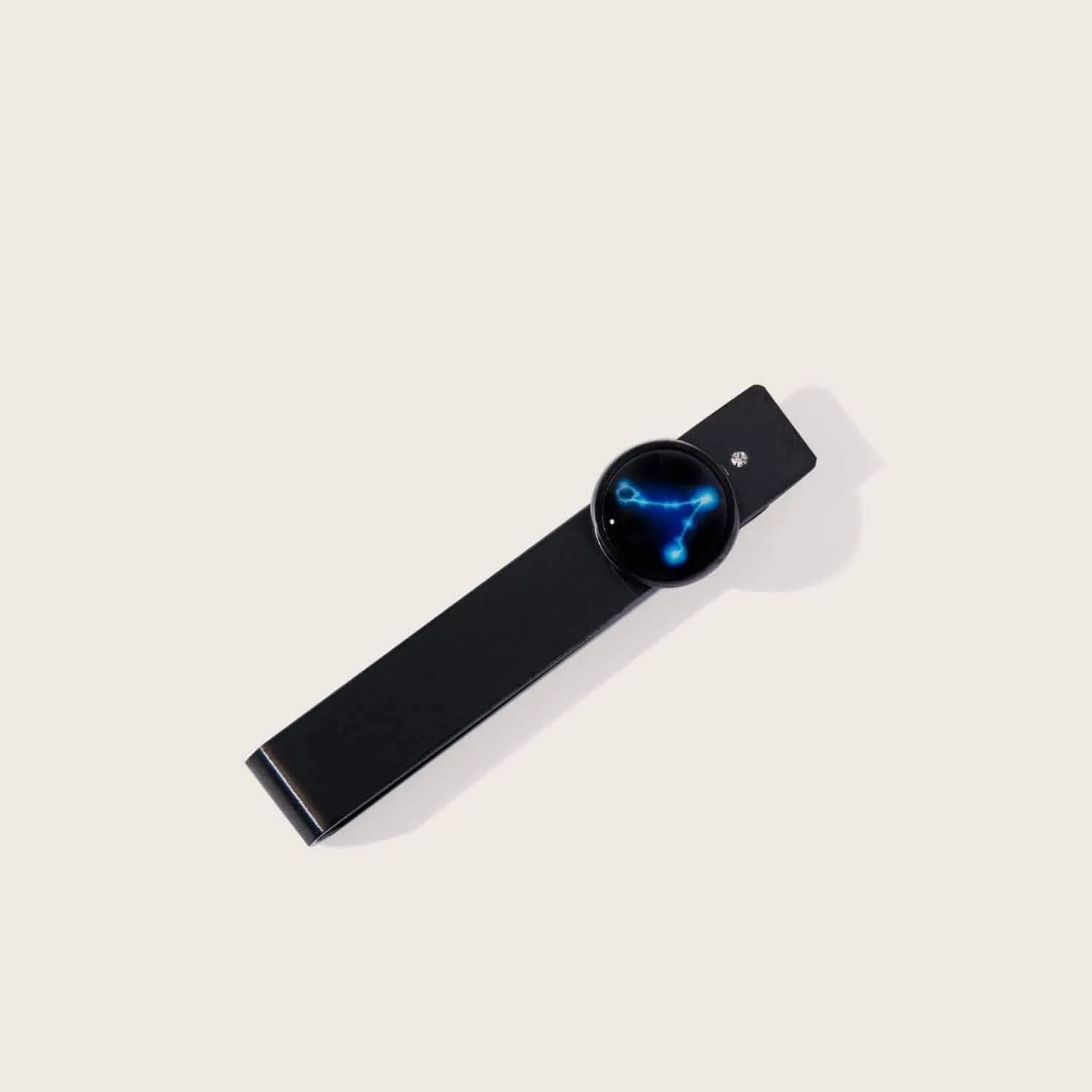 The Astral Tie Bar in Matte Black