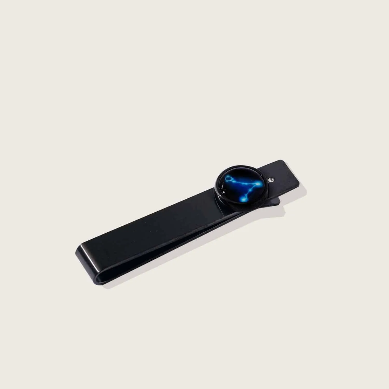 The Astral Tie Bar in Matte Black