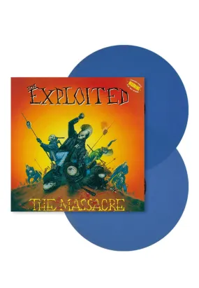 The Exploited - The Massacre (Special Edition) Ltd. Transparent Blue - Colored 2 Vinyl