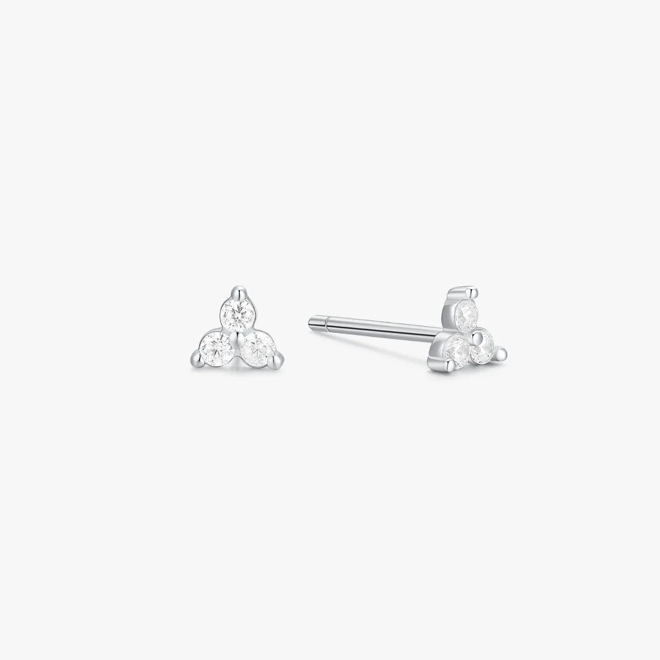 Twinkle Sterling Studs in Silver