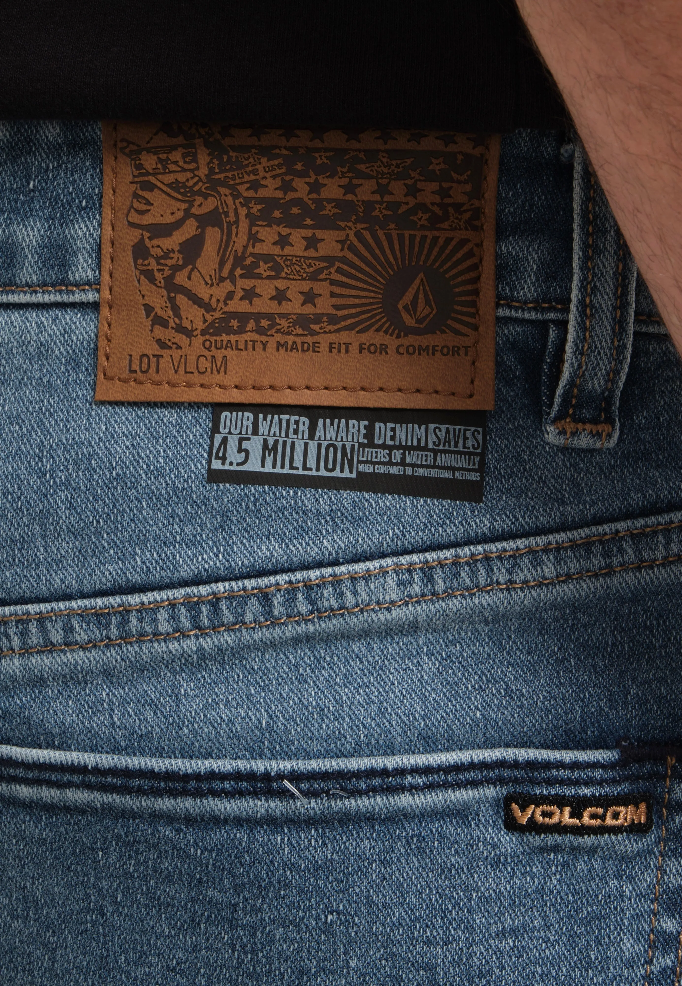 Volcom - Solver Old Town Indigo - Jeans