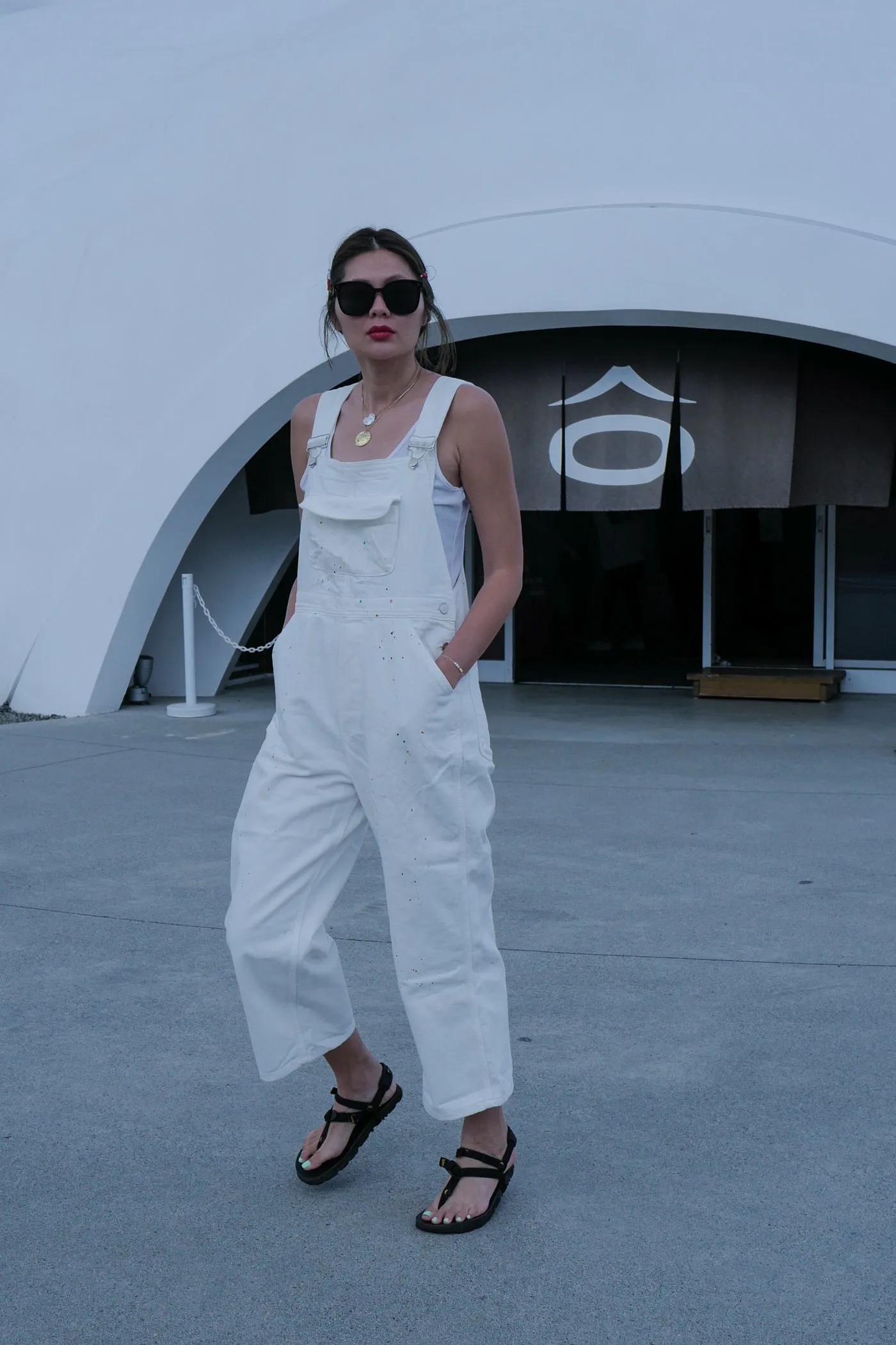 White Lacquer Dungaree *BEST BUY*